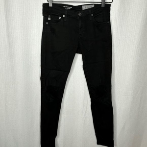 AG Adriano Goldschmeid Black The‎ Legging Super Skinny Ankle Jeans